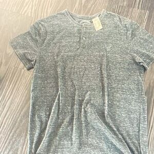 Gray Henley T-Shirt